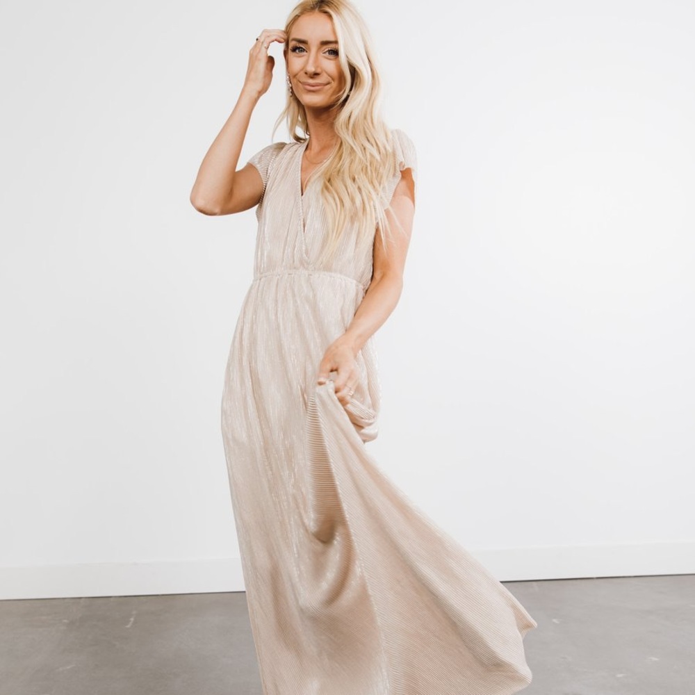 Shop Stevie Metallic Dress (Large)